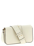 Pinko Love One Mini Goat Leather Crossbody Bag Ivory