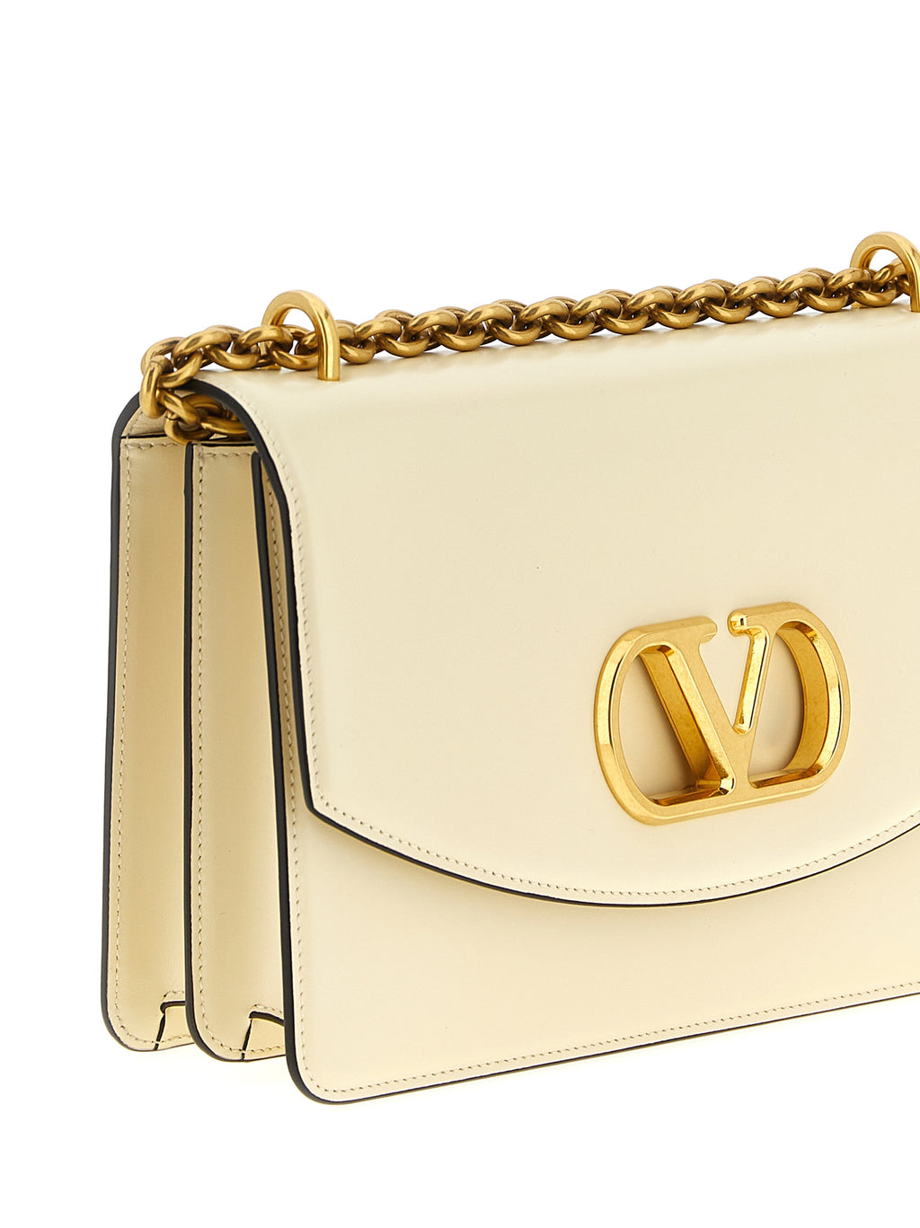 Valentino Garavani Vain Butter Leather Shoulder Bag