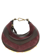 Fendi Fendigraphy Mini Lamb Leather Hobo Bag