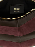 Fendi Fendigraphy Mini Lamb Leather Hobo Bag