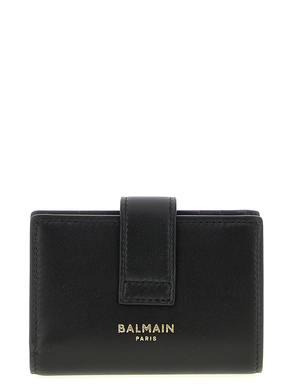 Balmain Pulse Leather Wallet Black