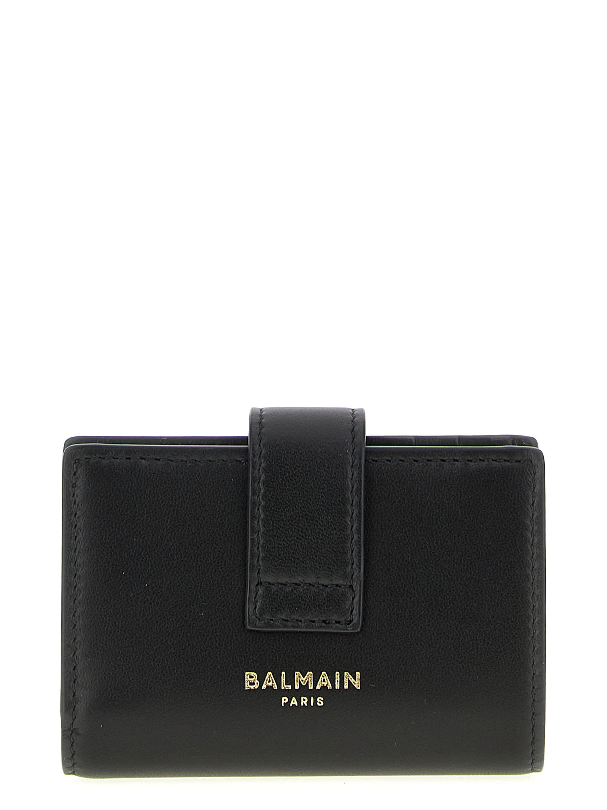Balmain Pulse Leather Wallet Black