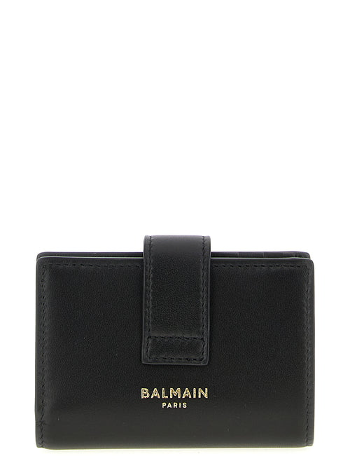 Balmain Pulse Leather Wallet Black