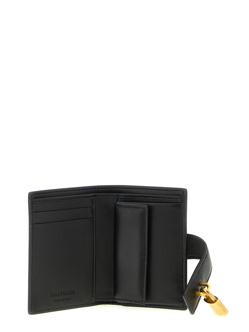 Balmain Pulse Leather Wallet Black