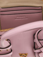 Pinko Escape Baguette Bowling Bag Pink