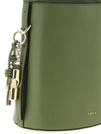 Furla Roxie Bucket Bag Olive Green