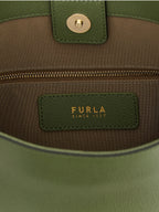 Furla Roxie Bucket Bag Olive Green