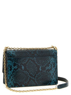 Furla 1927 Mini Crossbody Bag Python Blue