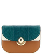 Furla Sfera Mini Crossbody Bag Tan Teal