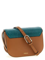 Furla Sfera Mini Crossbody Bag Tan Teal
