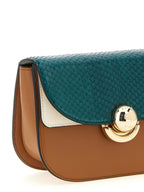 Furla Sfera Mini Crossbody Bag Tan Teal
