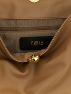 Furla Sfera Soft Shoulder Bag Tan