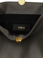 Furla Sfera Soft Shoulder Bag Slate Grey