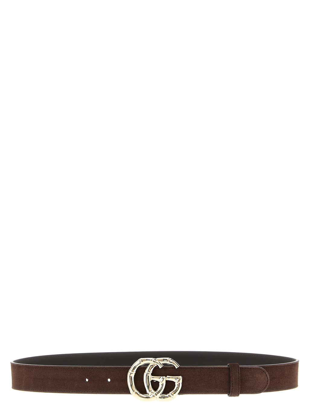 Gucci GG Marmont Thin Belt Dark Brown