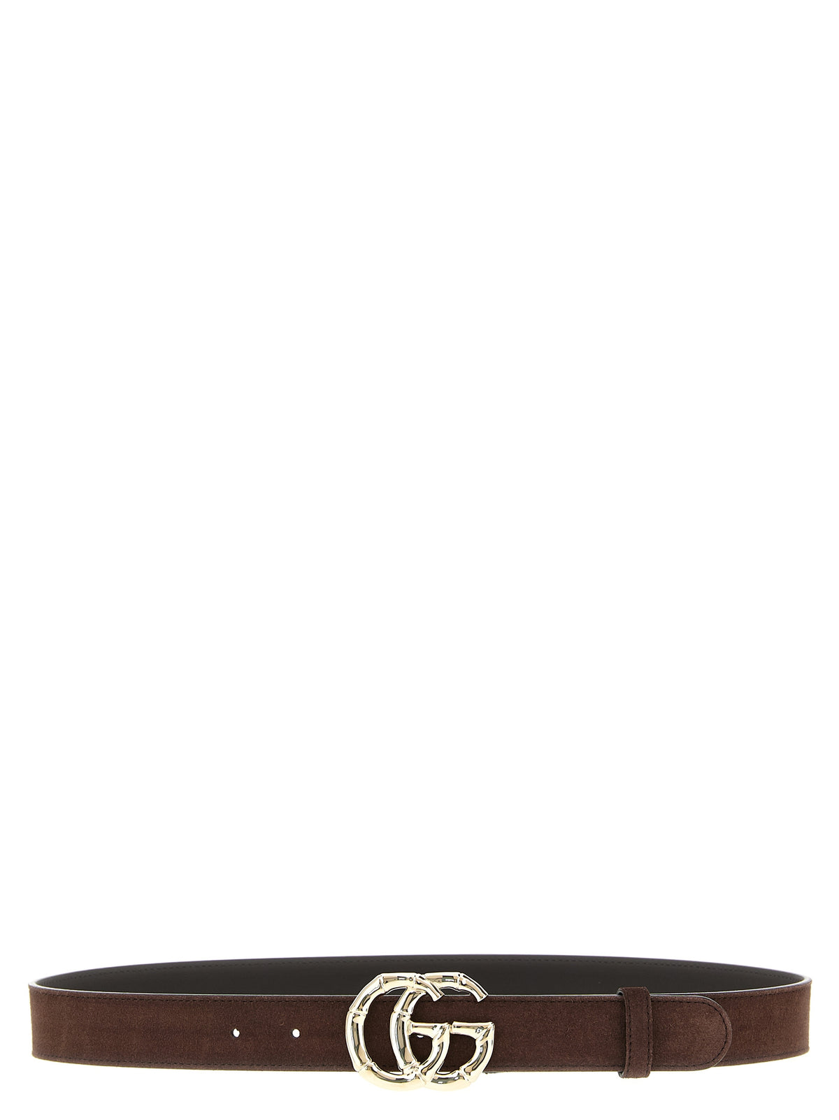 Gucci GG Marmont Thin Belt Dark Brown