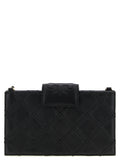 Tory Burch Fleming Wallet On Chain Black
