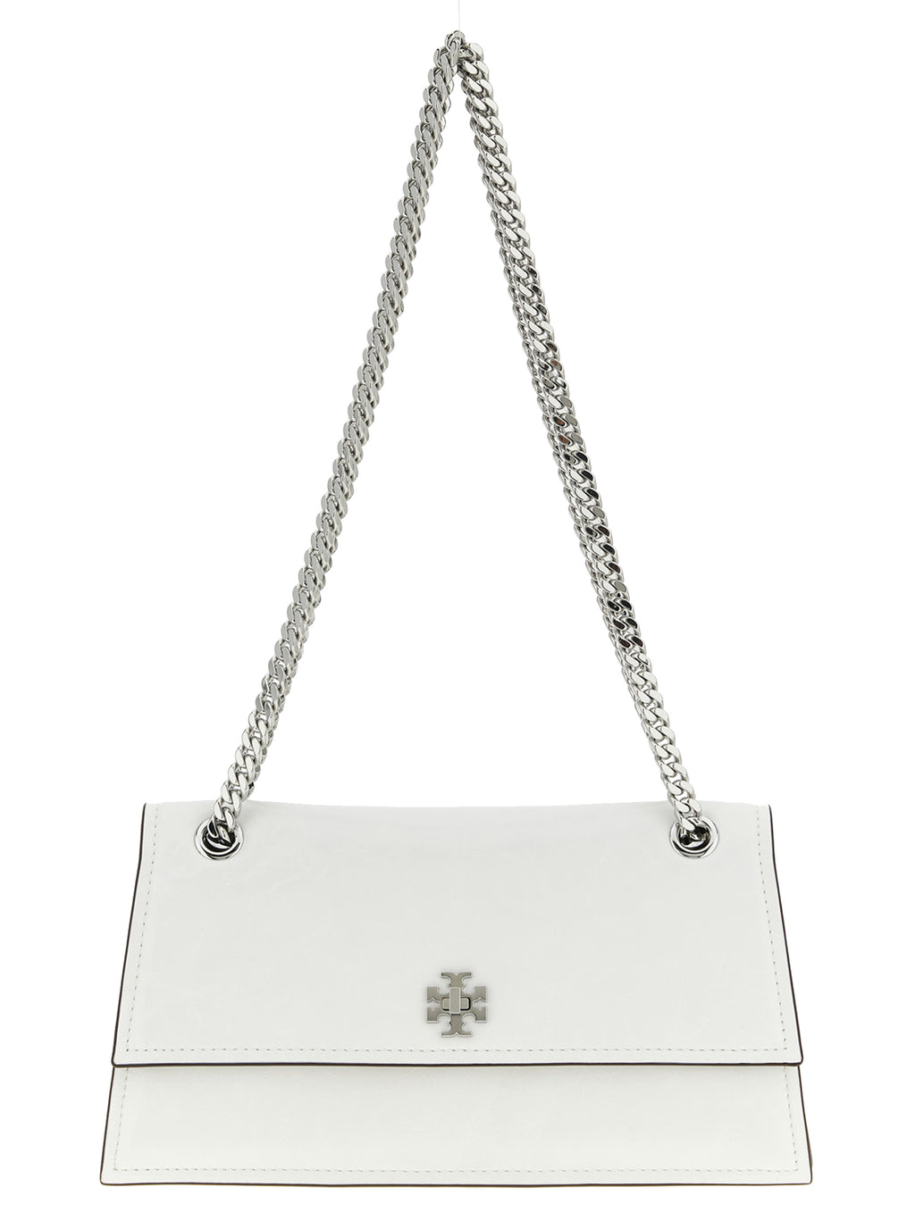 Tory Burch Kira Turnlock Small Shoulder Bag Ivory