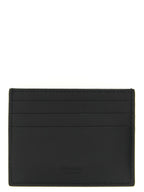 Ferragamo Gancini Black Leather Card Holder