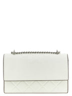 Tory Burch Fleming Small Leather Crossbody Bag Ivory