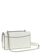 Tory Burch Fleming Small Leather Crossbody Bag Ivory