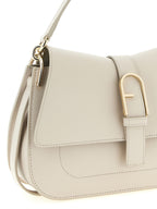 Furla Flow M Shoulder Bag Ivory