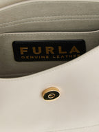 Furla Flow M Shoulder Bag Ivory