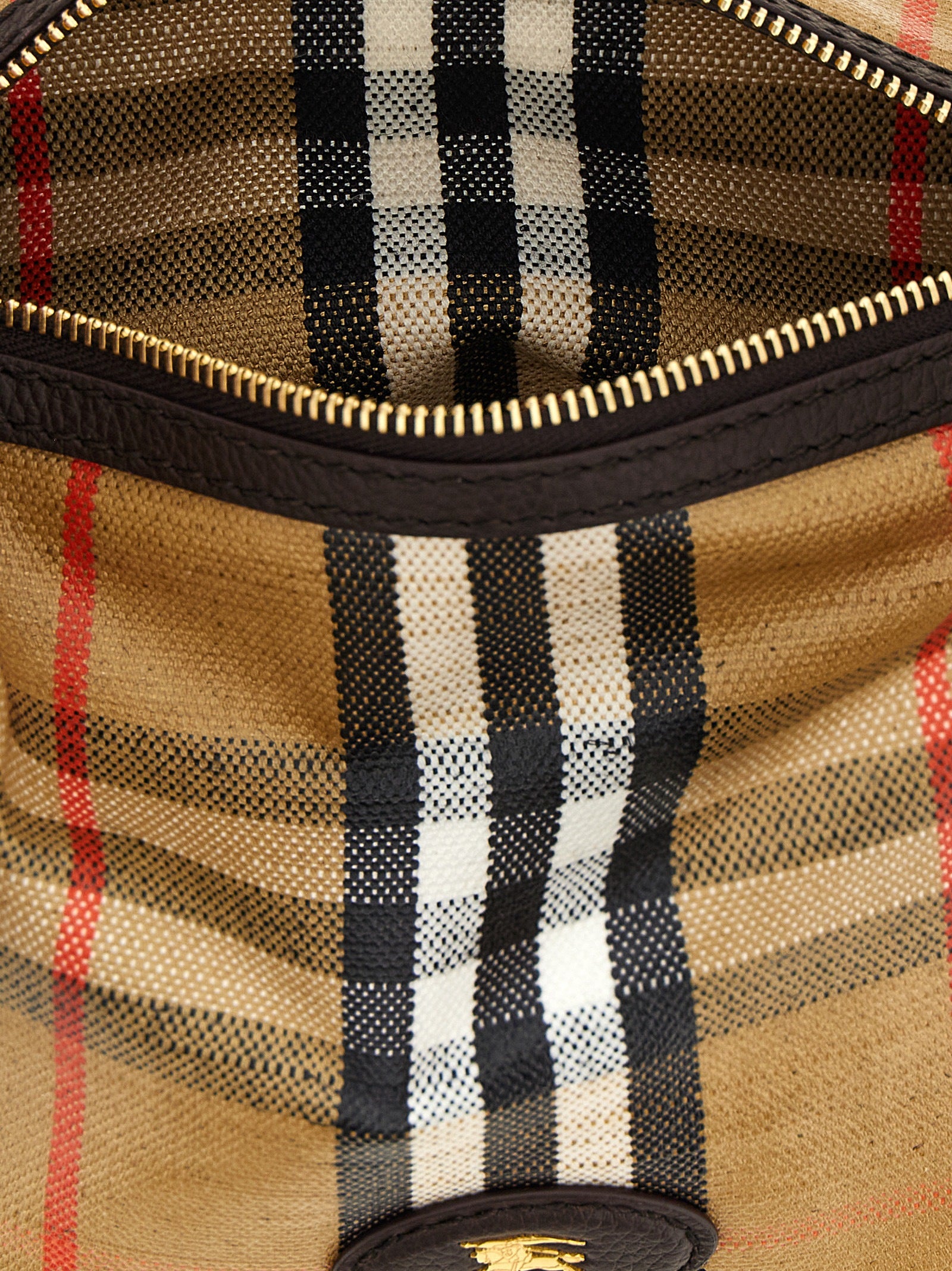 Burberry Highlands Duffle Shoulder Bag Archive Beige