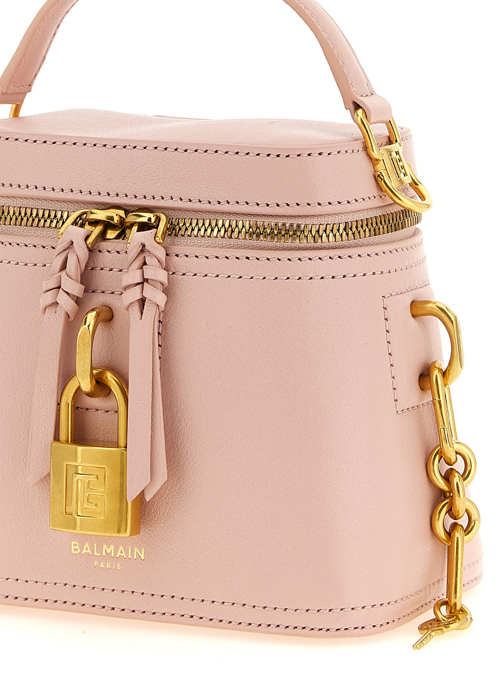 Balmain Pulse Vanity Handbag Pink