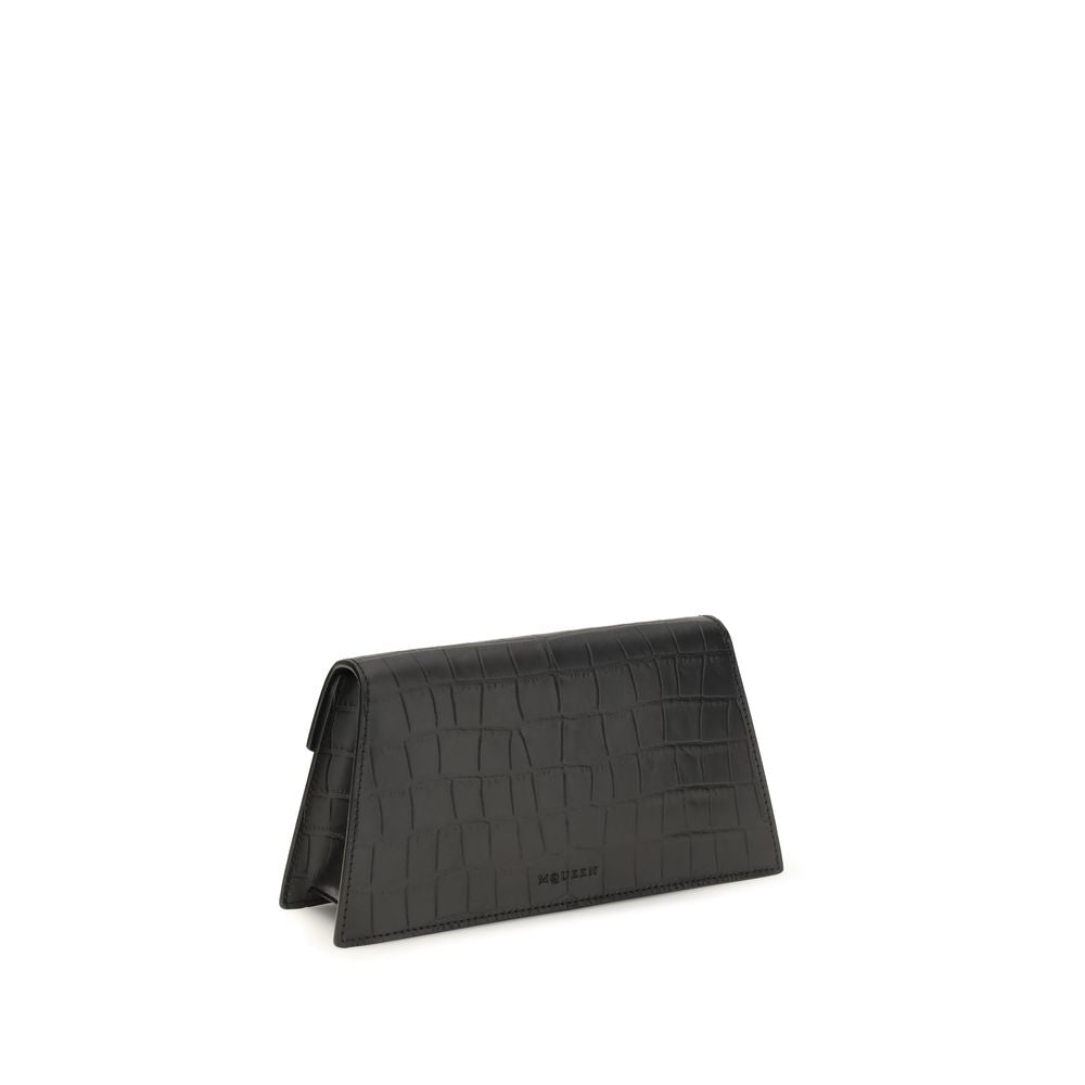 Alexander McQueen Skull Mini Clutch Black