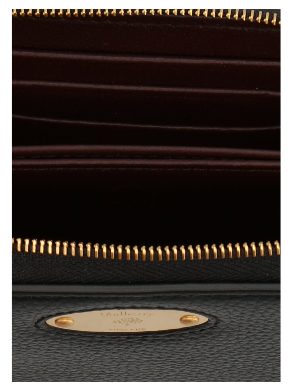 Mulberry Black Bovine Leather Cardholder Black