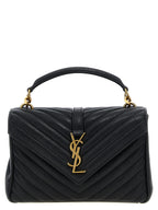 Saint Laurent College Shoulder Bag Black