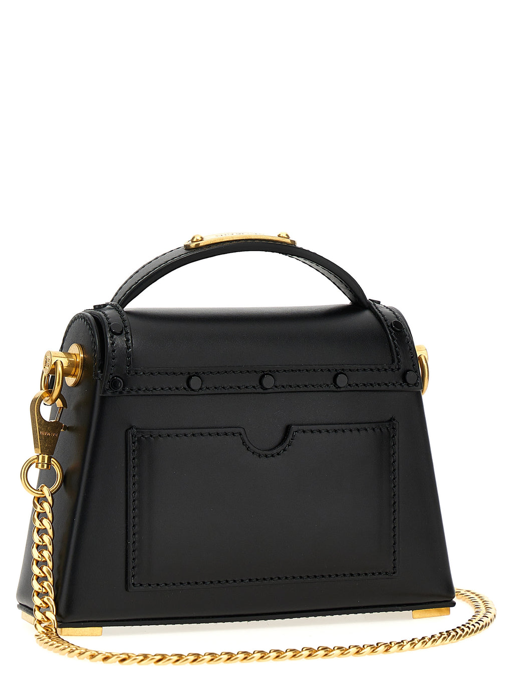 Balmain B-Buzz Dynasty Handbag Black