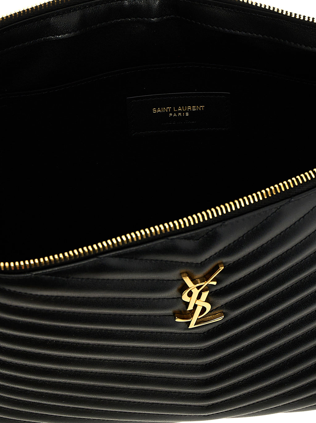 Saint Laurent Cassandre Clutch Black