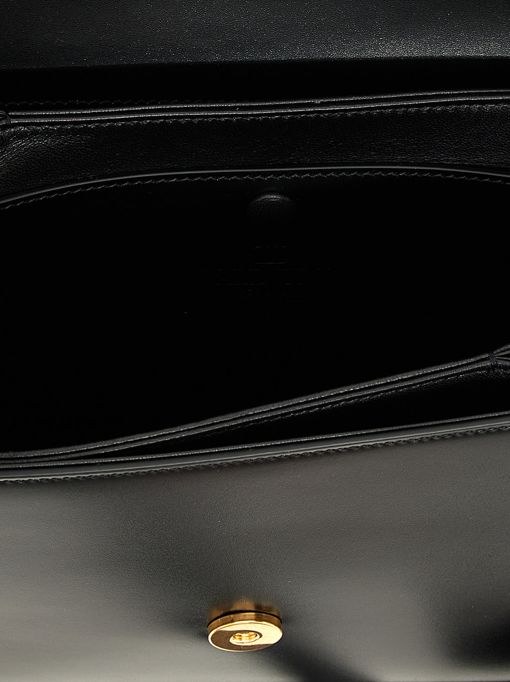 Valentino Garavani 9TO5 Black Leather Shoulder Bag