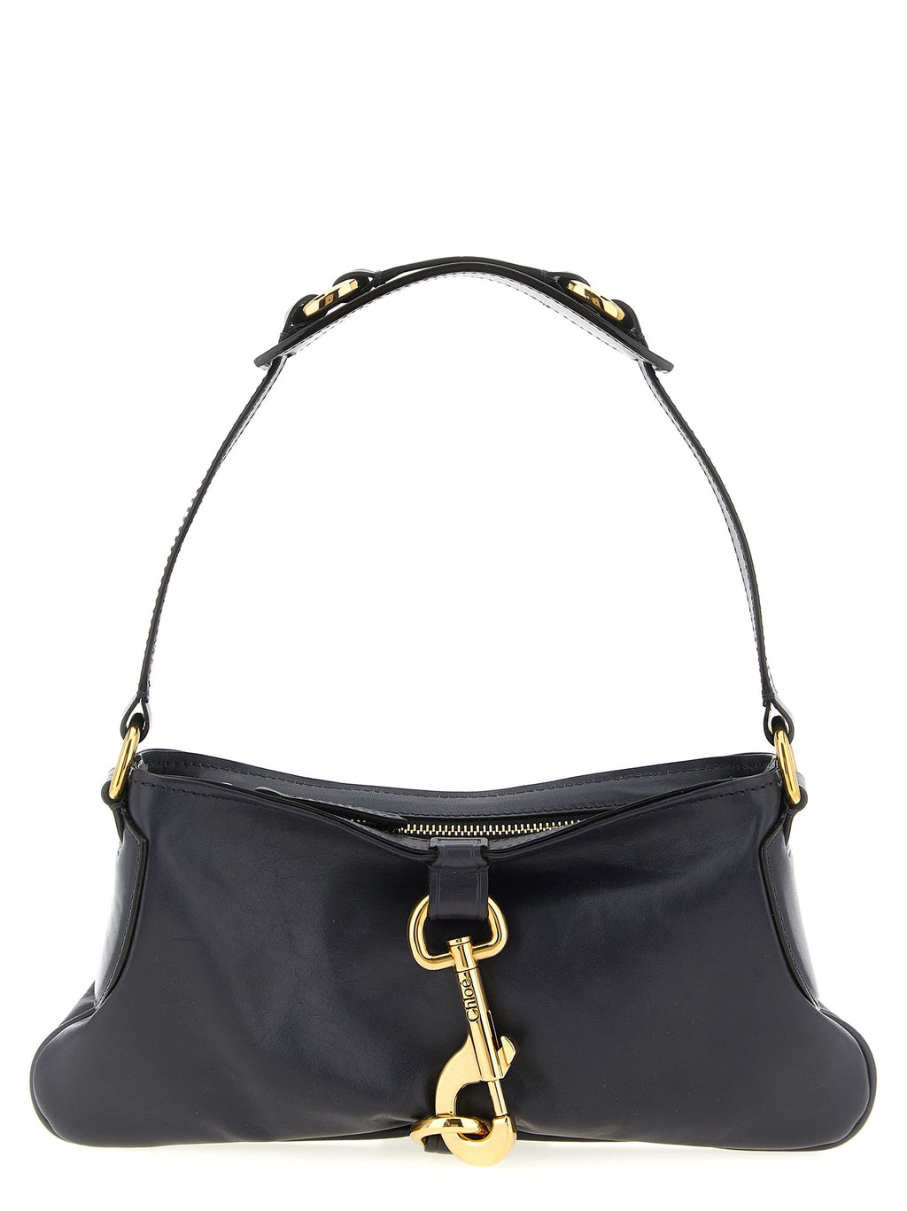 Chloé Kerala 25 Shoulder Bag Black Navy