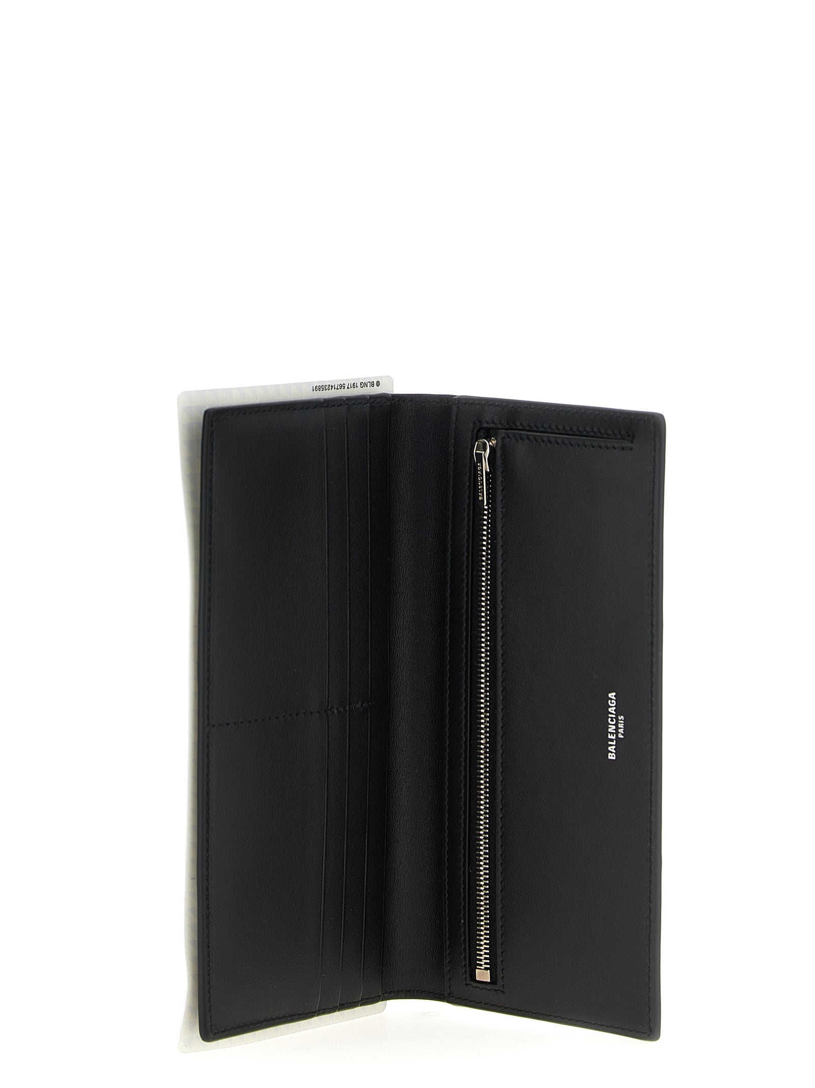 Balenciaga Passport Lungo Wallet Black