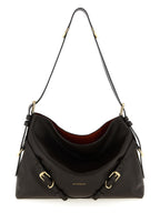 Givenchy Voyou Medium Shoulder Bag Black