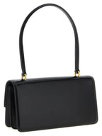 Valentino Garavani Vain Black Leather Shoulder Bag
