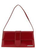 Jacquemus Le Bambino Long Red Leather Shoulder Bag