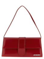 Jacquemus Le Bambino Long Red Leather Shoulder Bag