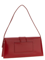 Jacquemus Le Bambino Long Red Leather Shoulder Bag
