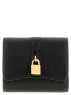 Stella McCartney Ryder Tri-Fold Wallet Black