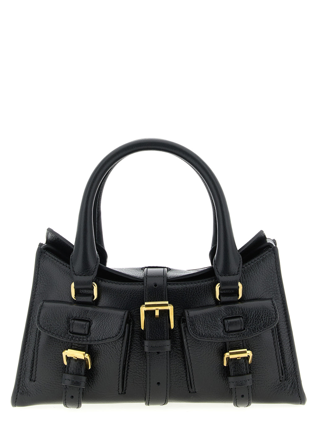 Mulberry Roxanne Mini Top Handle Bag Black