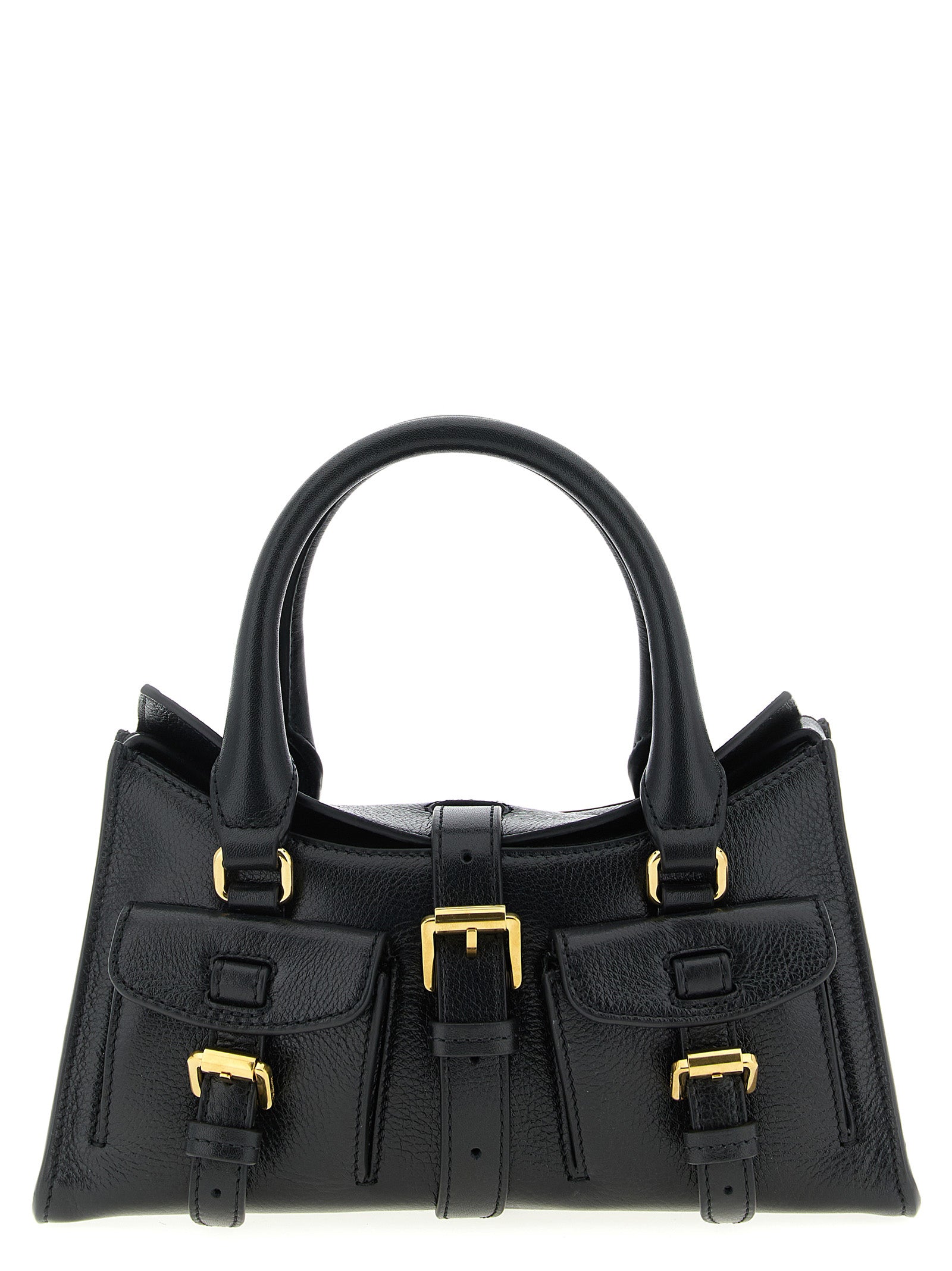 Mulberry Roxanne Mini Top Handle Bag Black