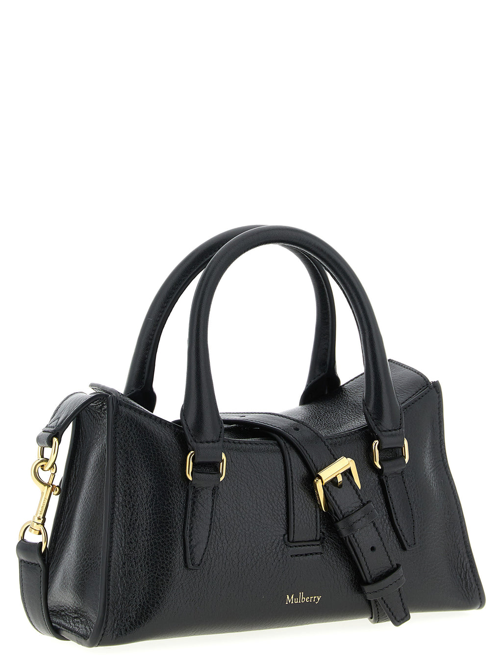Mulberry Roxanne Mini Top Handle Bag Black