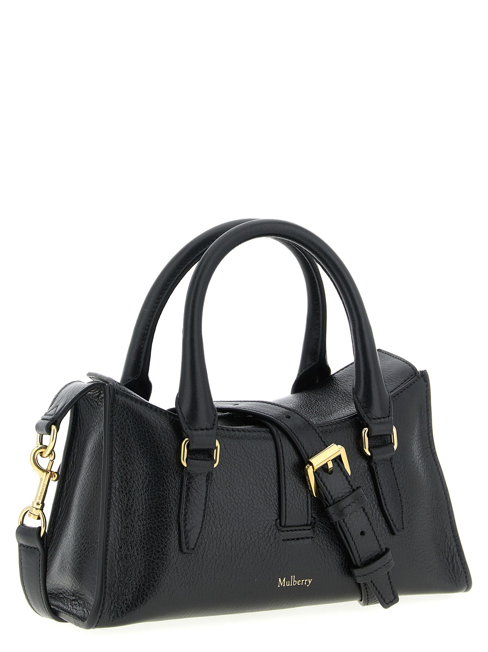 Mulberry Roxanne Mini Top Handle Bag Black