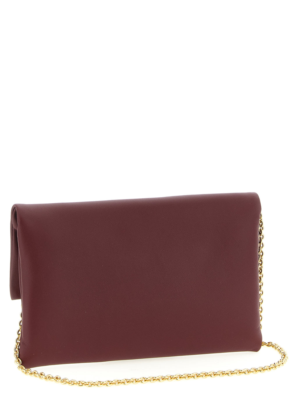 Fendi Mamma Baguette Pouch Bordeaux