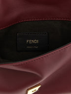 Fendi Mamma Baguette Pouch Bordeaux