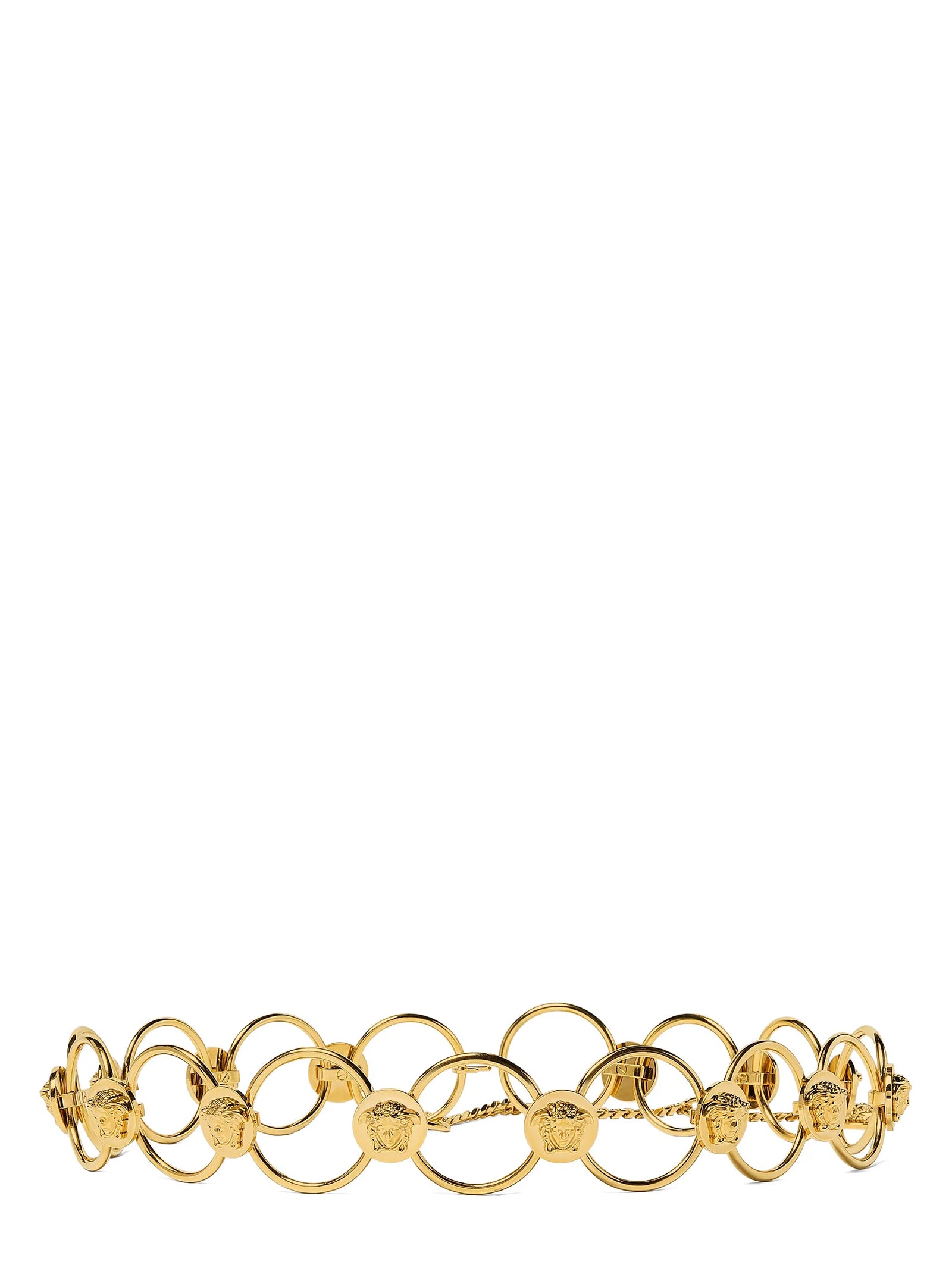 Versace La Medusa Chain Belt Gold