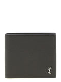 Saint Laurent Tiny Cassandre East/West Wallet Toasted Brown